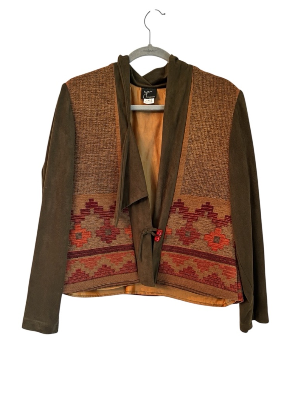 Jila Southwestern Blazer boutique in Boulder Colorado One of a Kind  size M